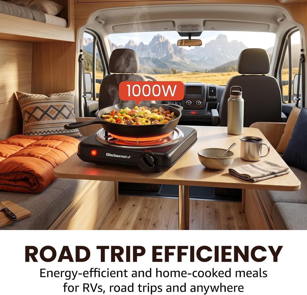 Countertop Single Electric Coiled Burner