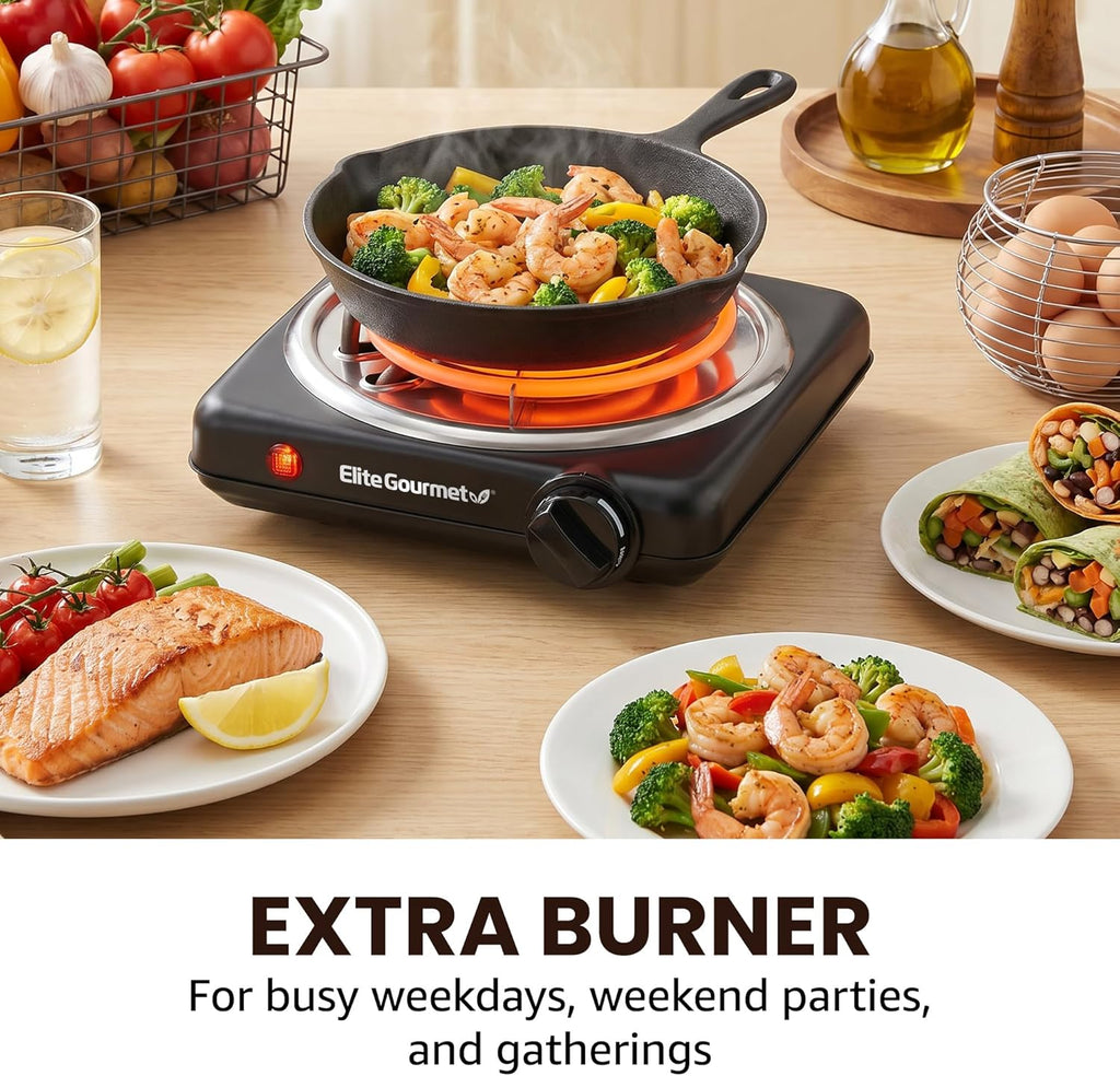 Countertop Single Electric Coiled Burner