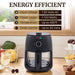 2.3Qt. Glass Air Fryer
