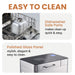 2 Lb Programmable Bread Maker Machine, 3 Loaf Sizes, 19 Menu Functions, Stainless Steel