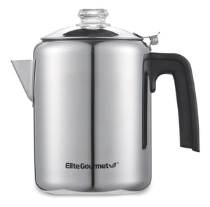 8 Cup Stainless Steel Stovetop Coffee Percolator