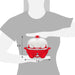 7-Egg Automatic Easy Egg Cooker, Steamer, Poacher (Red)