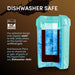 Hyperchiller Instant Coffee/Beverage Cooler, Aqua Sky