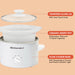 1.5Qt. Electric Slow Cooker with Glass Lid