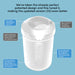 Hyperchiller Instant Coffee/Beverage Cooler, White