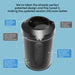 Hyperchiller Instant Coffee/Beverage Cooler, Black
