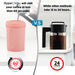 Hyperchiller Instant Coffee/Beverage Cooler, Rose Gold