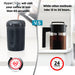 Hyperchiller Instant Coffee/Beverage Cooler, Black