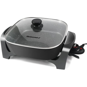 12" / 7.5Qt Nonstick Electric Skillet with Glass Lid