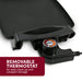 REMOVABLE THERMOSTAT for easy clean up and compact storage