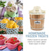 HOMEMADE FROZEN TREATS Makes 4 quarts of cold and creamy ice cream, gelato, frozen yogurt, or sorbet
