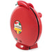 Red Quesadilla Maker displayed upright for storage.