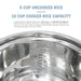 10-Cup Rice Cooker with Stainless Steel Cooking Pot