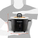 10-Cup Rice Cooker with Stainless Steel Cooking Pot
