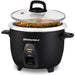 10-Cup Rice Cooker with Stainless Steel Cooking Pot
