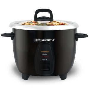 10-Cup Rice Cooker with Stainless Steel Cooking Pot