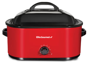 8Qt. Roaster Oven (Red)