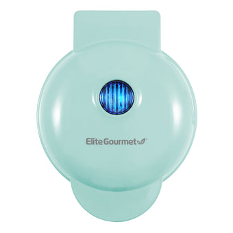 4" Nonstick Mini Waffle Breakfast Maker (Mint)