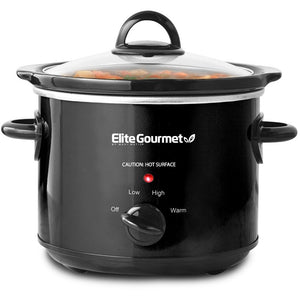 3Qt. Slow Cooker with Glass Lid