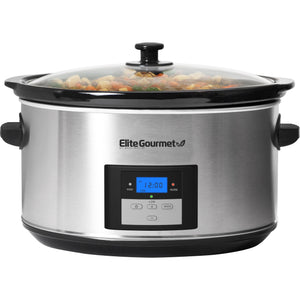 8.5 Qt. Programmable Stainless Steel Slow Cooker