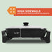 HIGH SIDEWALLS provide extra cooking and serving capacity. 3.15" Wall height