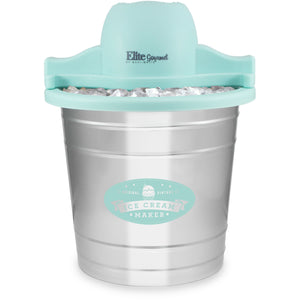 4Qt. Electric Motorized Old-Fashioned Bucket Ice Cream Maker
