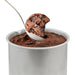 Carrying ice cream from aluminum canister