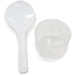 Rice spatula and measuring cup.