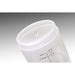 Underside of measuring cup with piercing pin.